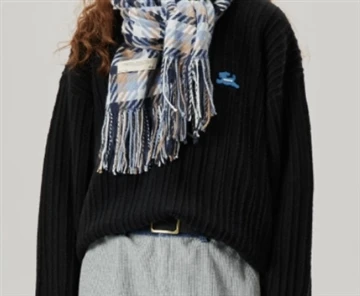 Puas yog lub sweater ua los ntawm 100 feem pua ​​acrylic yarn zoo?