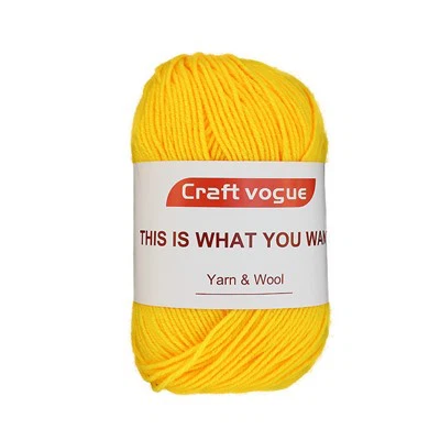 Microfiber xov paj Crochet